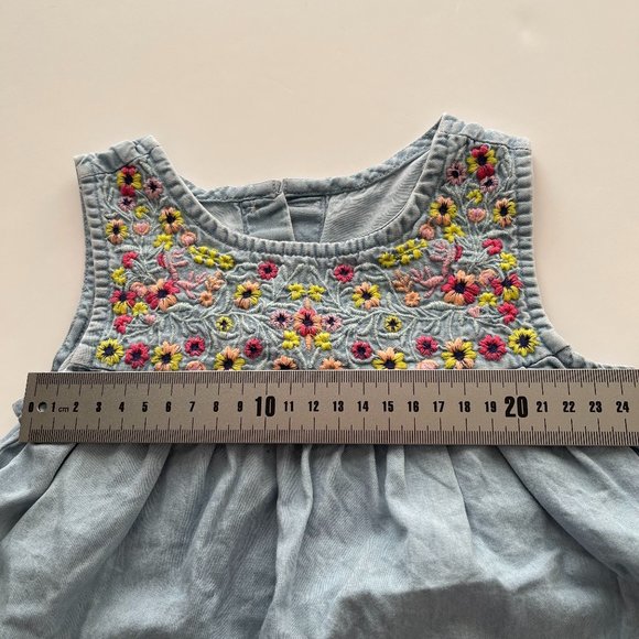 LOT of 4 Baby spring park dresses NOPPIES & other brands, great condition - Picture 2 of 12